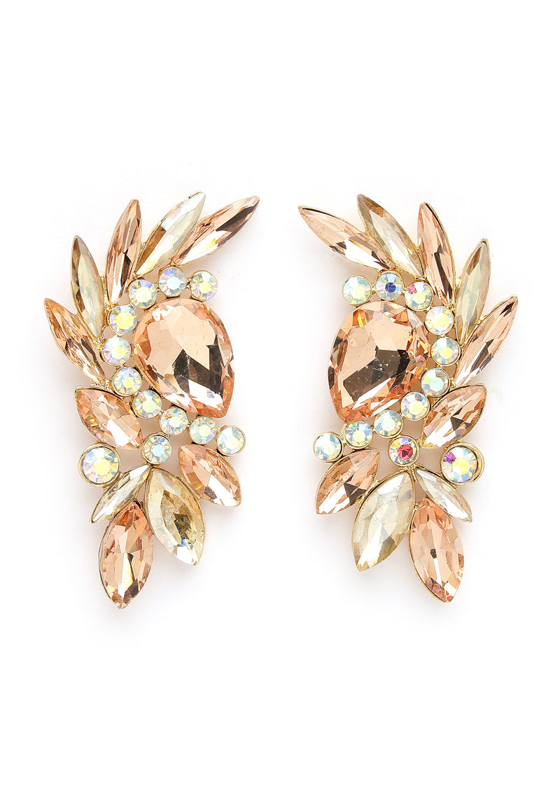 Leafy Stud Earrings