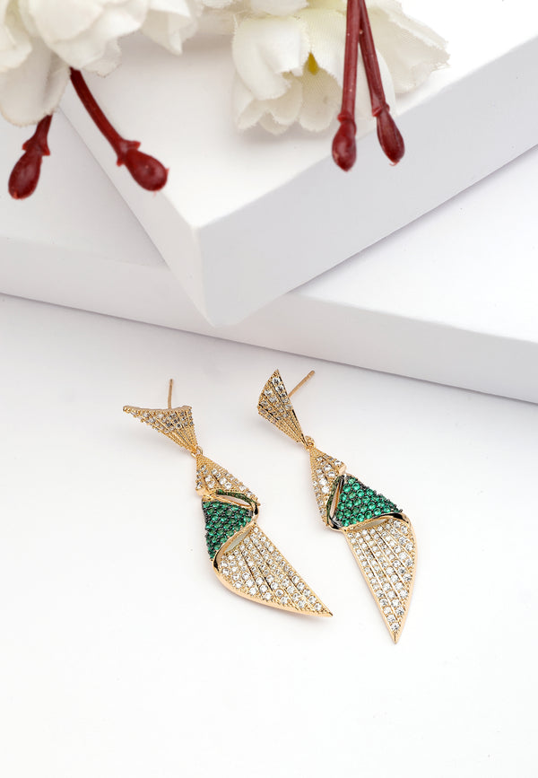 Diva Luxury Shell Dangle Earrings