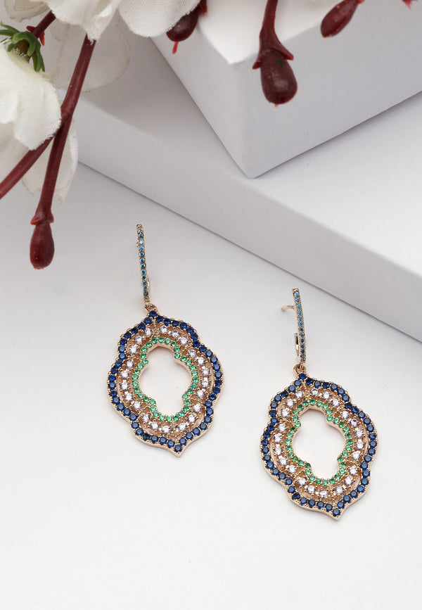 Diva Cloud Drop Earrings