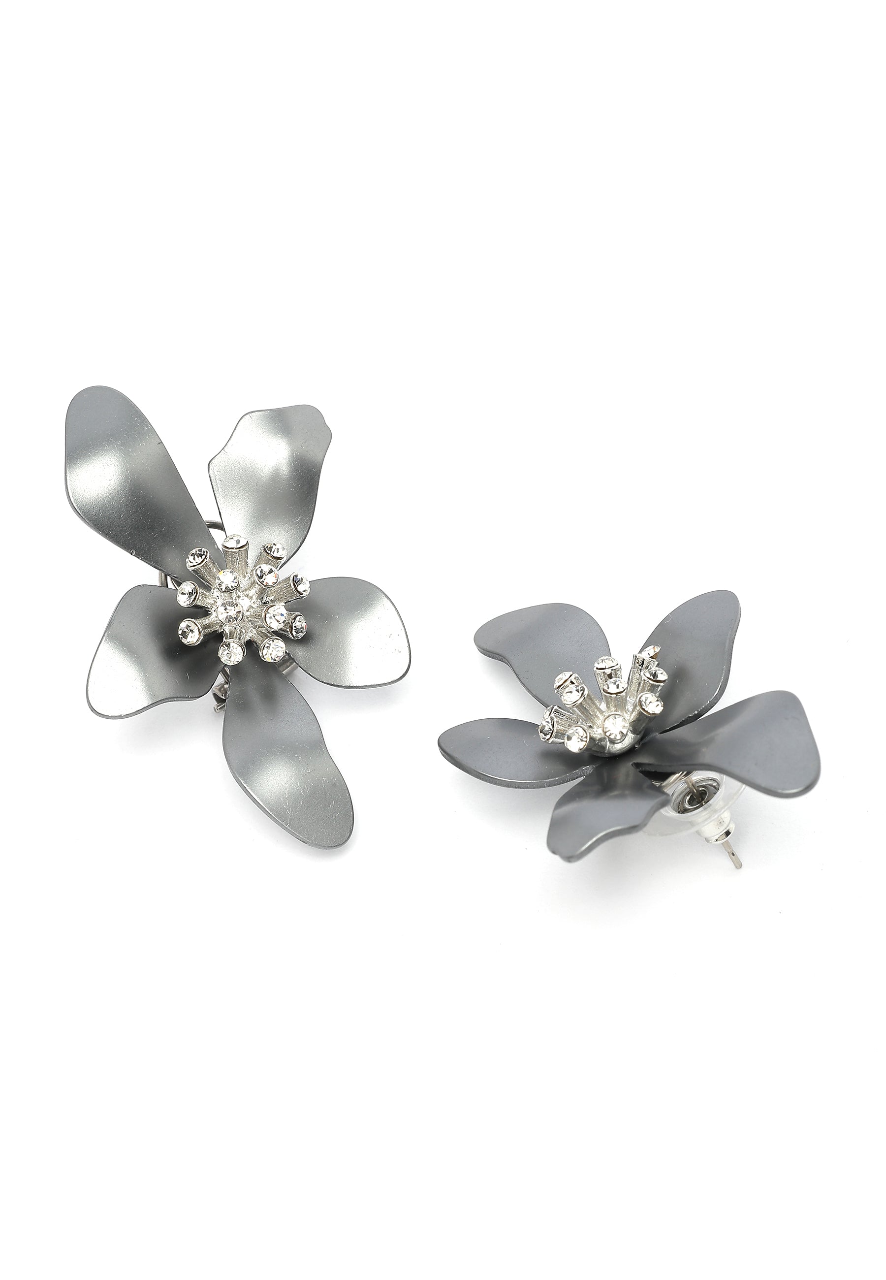 Boucles d'oreilles en forme de fleur