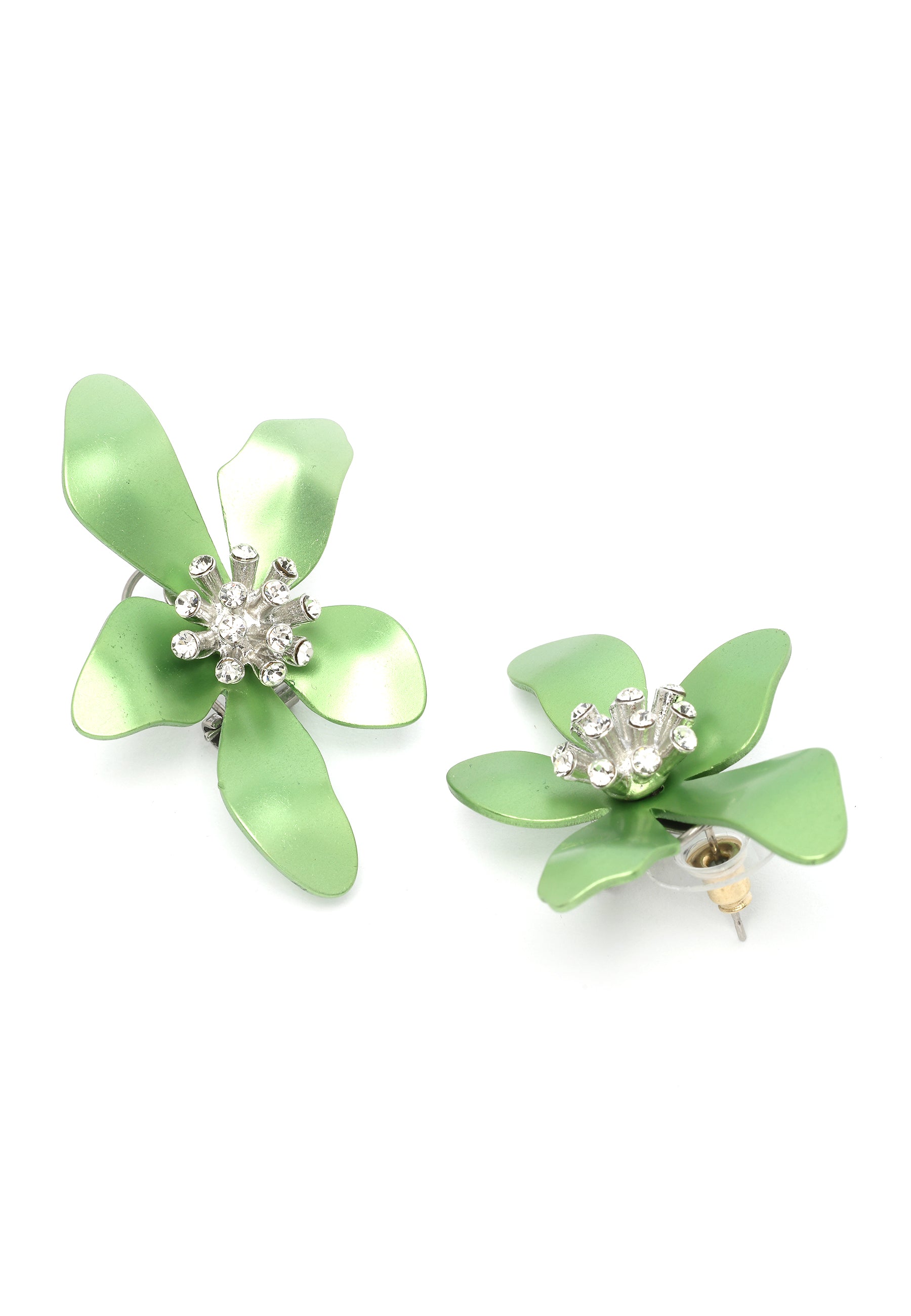 Boucles d'oreilles en forme de fleur