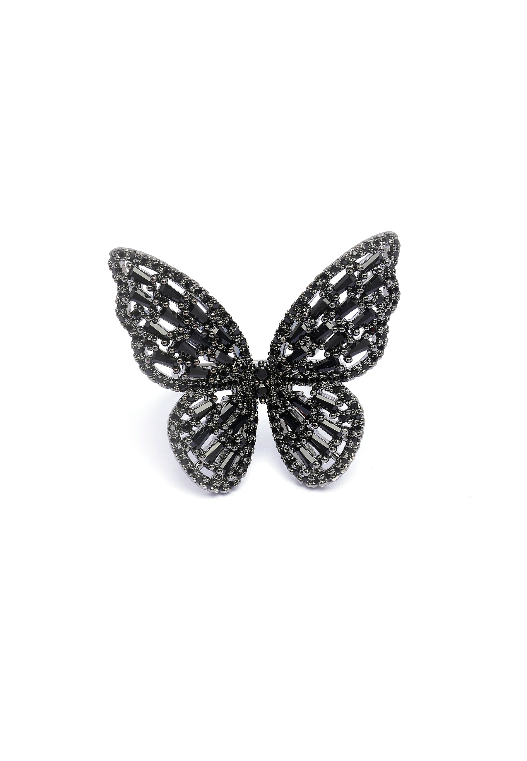 Anillo de Mariposa Contemporáneo