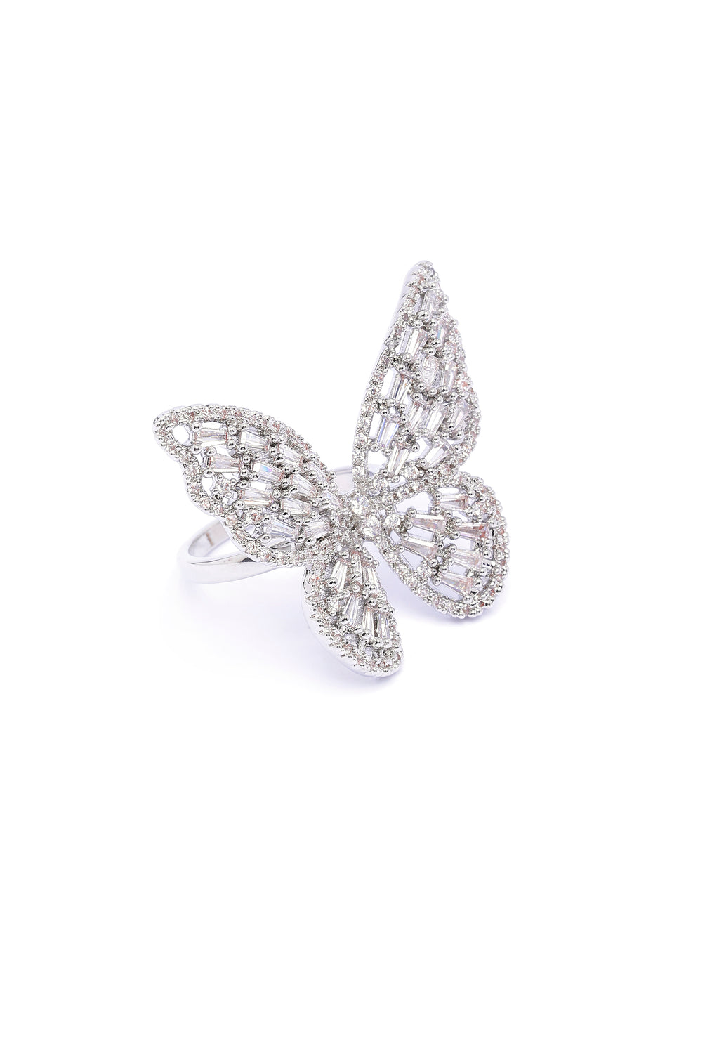 Bague Classy Papillon Baguette