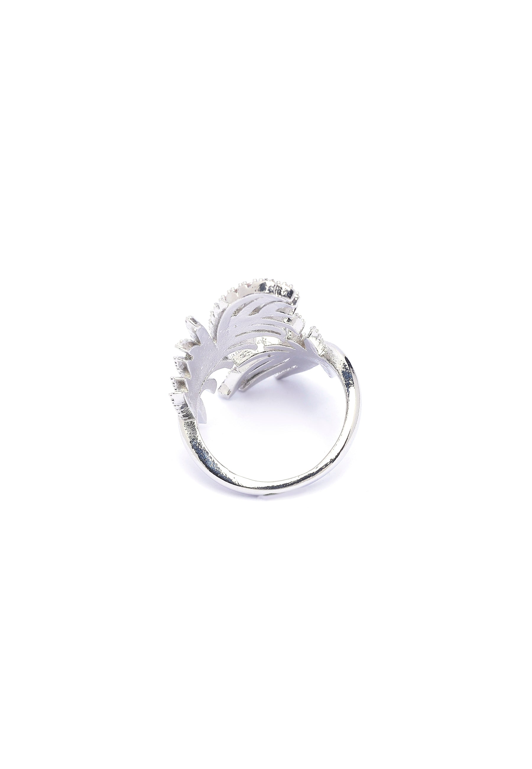 Bague en Argent à Plumes