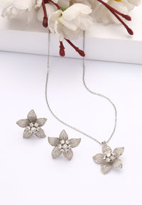 Conjunto de Radiancia Silver Bloom