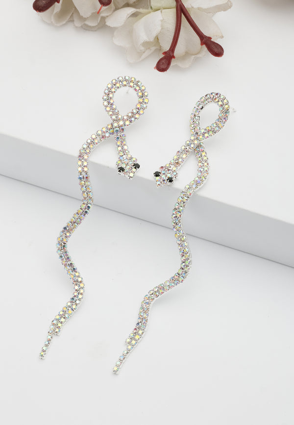 Kolczyki w kształcie węża